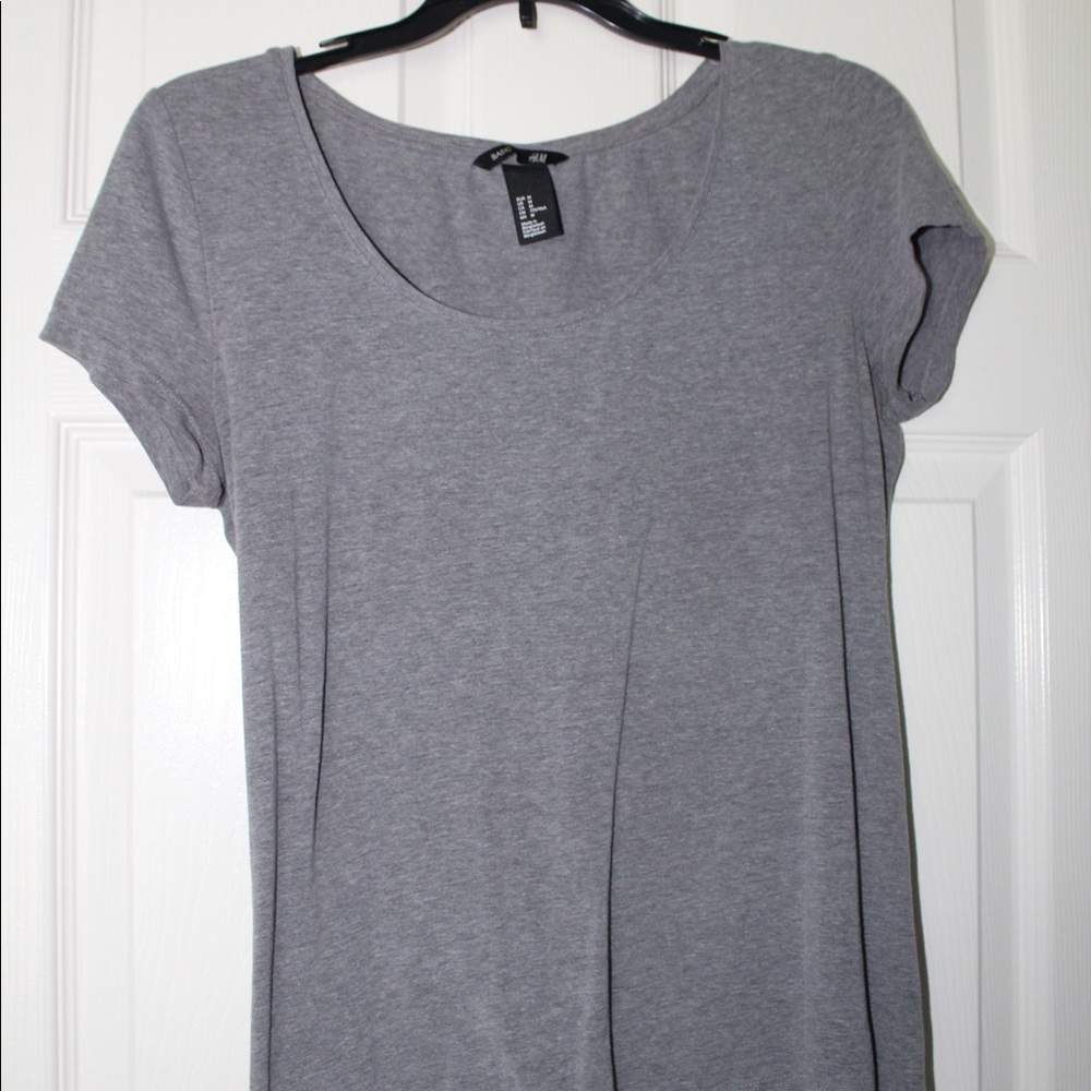 H&M Basic Grey Tee